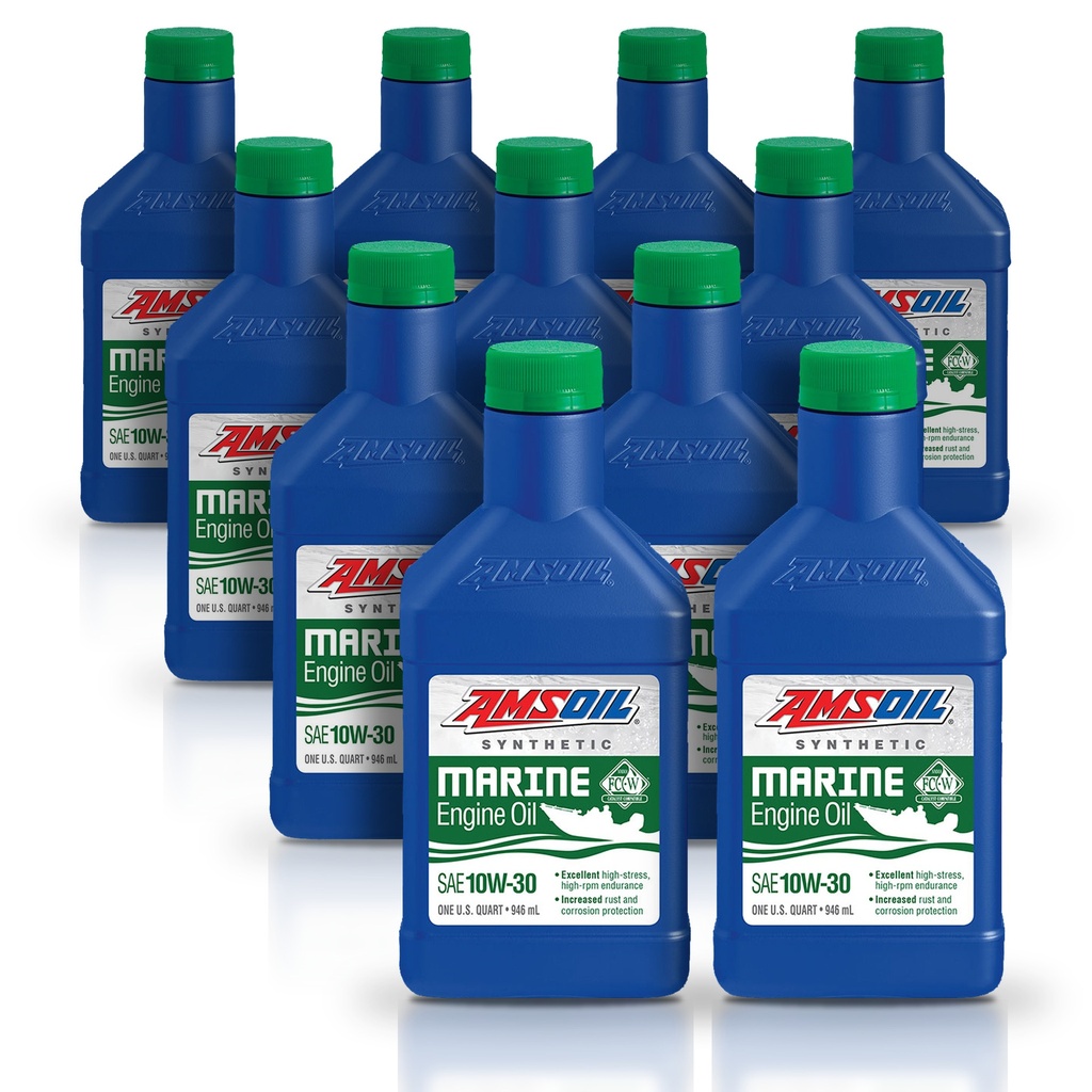 Kit 11 Litros 10W30 Formula 4-Stroke® Marine Synthetic Oil