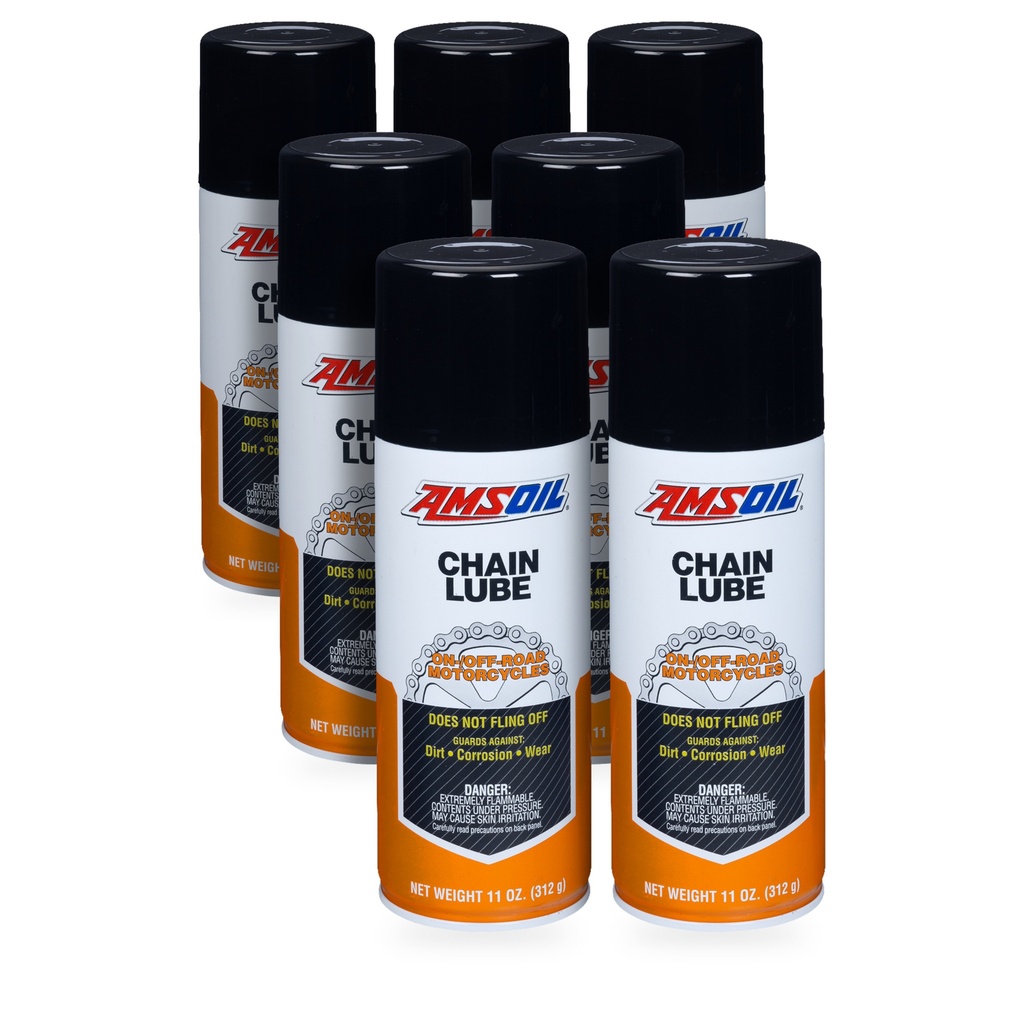 Kit 7 Botes Lubricante de Cadena AMSOIL Chain Lube