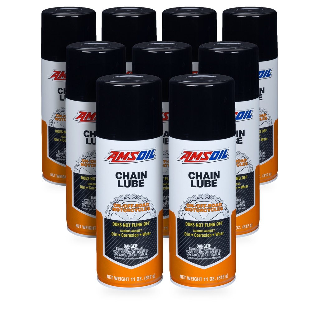 Kit 9 Botes Lubricante de Cadena AMSOIL Chain Lube