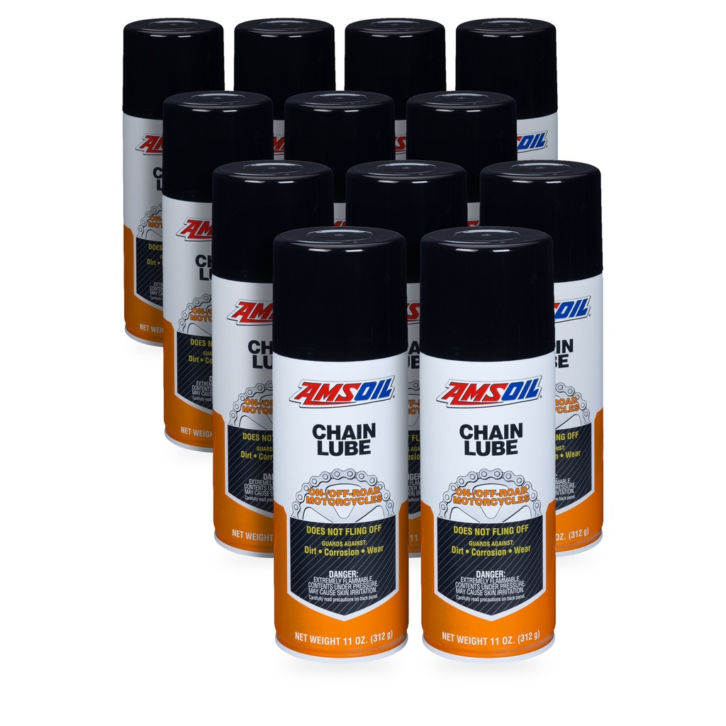 Kit 12 Botes Lubricante de Cadena AMSOIL Chain Lube
