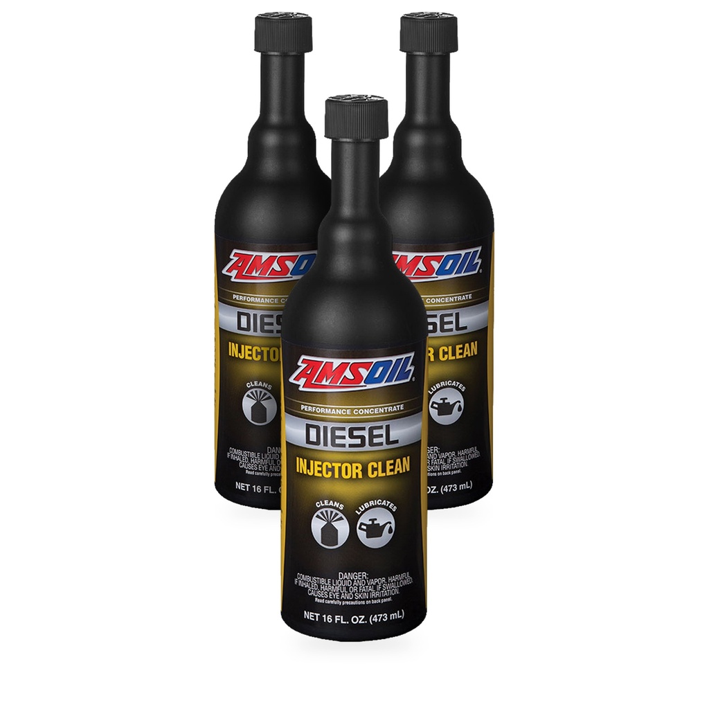Kit 3 Botellas Limpiador de Inyectores Diesel AMSOIL