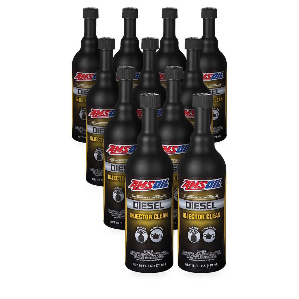 Kit 11 Botellas Limpiador de Inyectores Diesel AMSOIL