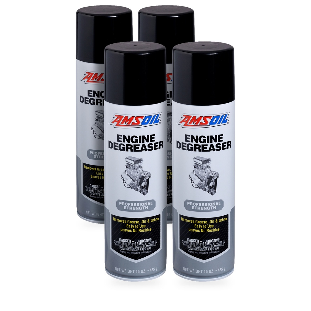 Kit 4 Botes Desengrasante de Motor AMSOIL