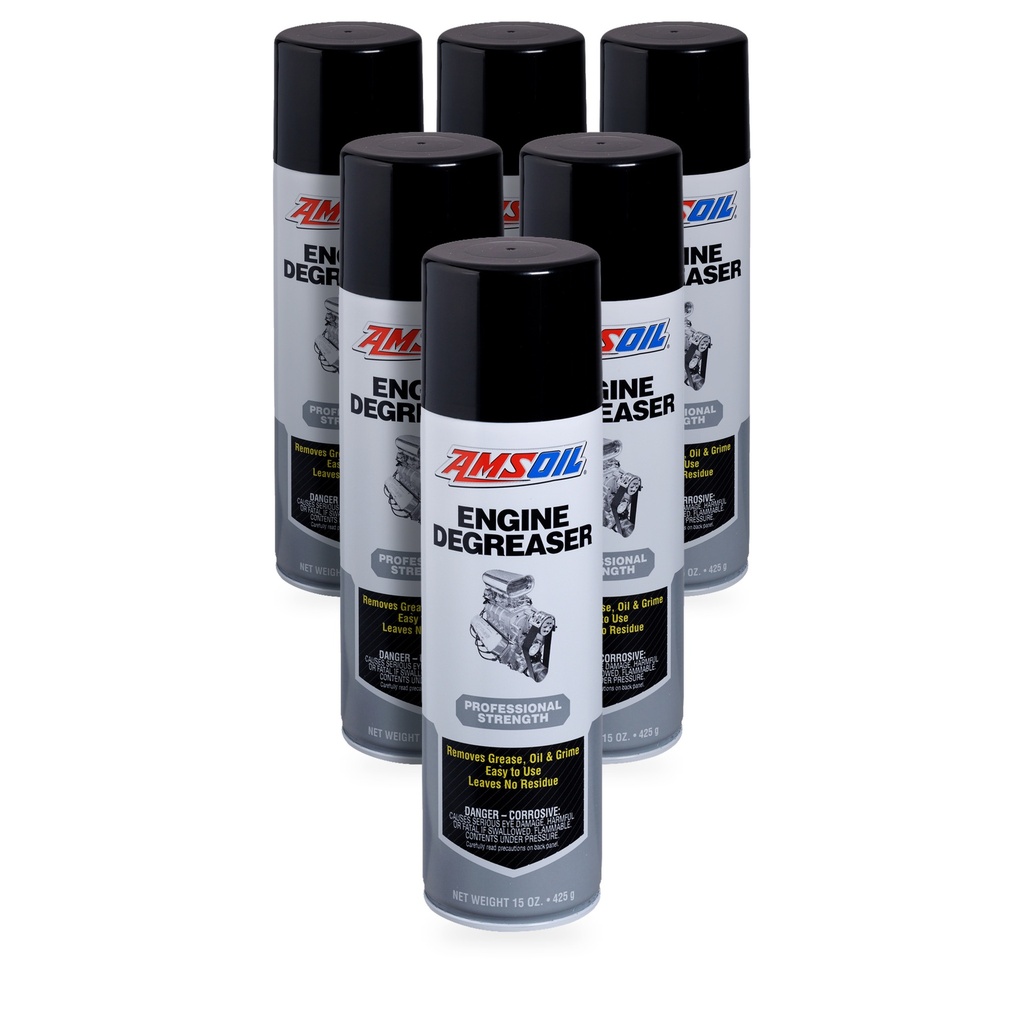 Kit 6 Botes Desengrasante de Motor AMSOIL