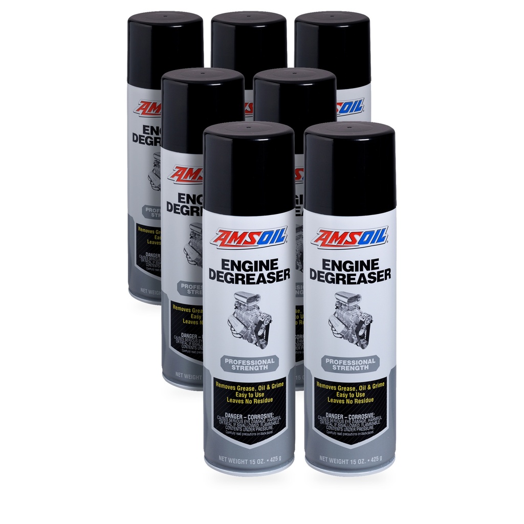 Kit 7 Botes Desengrasante de Motor AMSOIL