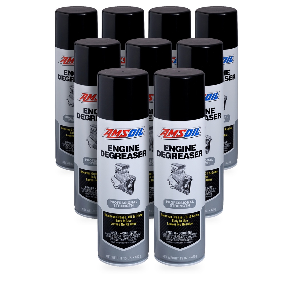 Kit 9 Botes Desengrasante de Motor AMSOIL