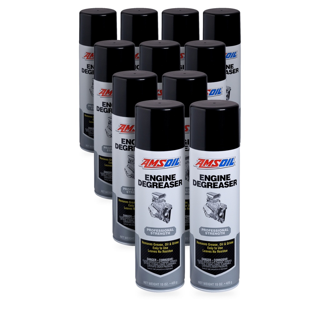 Kit 11 Botes Desengrasante de Motor AMSOIL