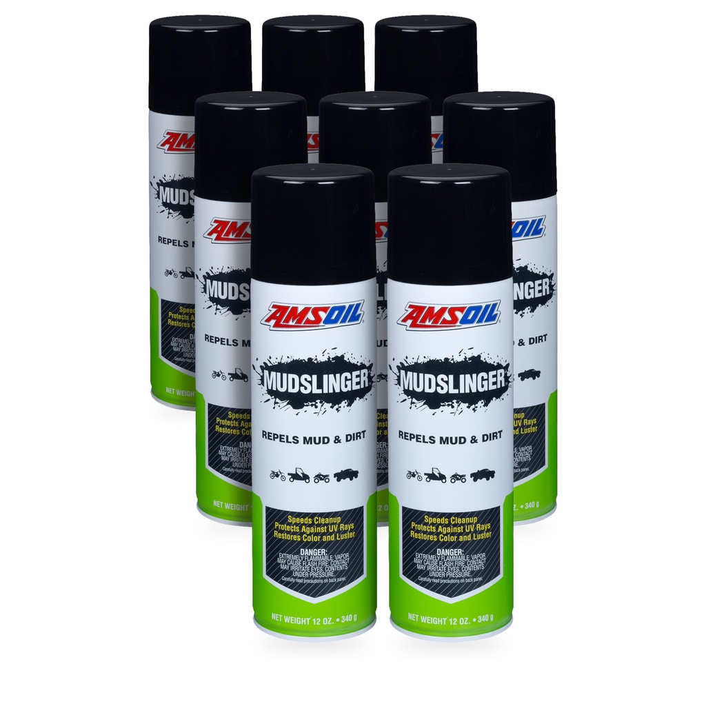 Kit 8 Botes Protector de Superficies AMSOIL Mudslinger