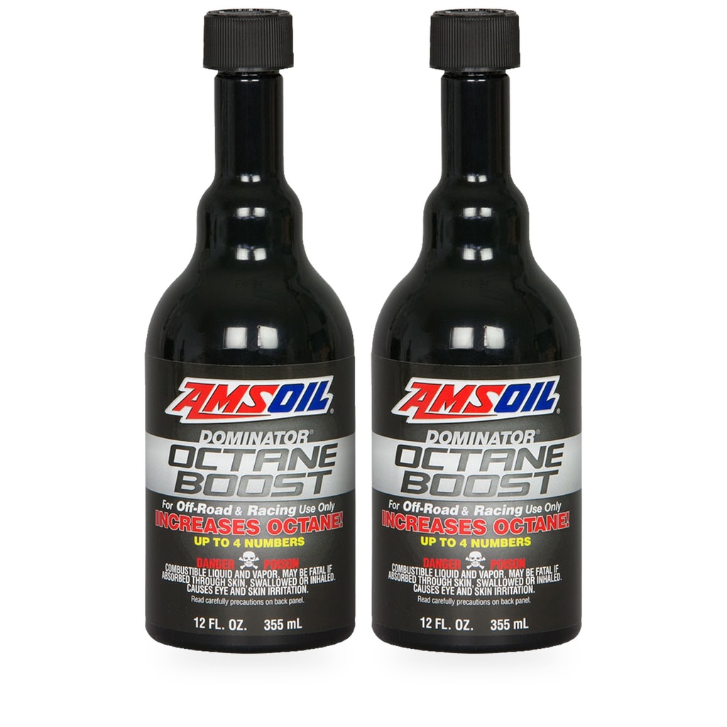 Kit 2 Botellas Aditivo Octanaje AMSOIL DOMINATOR Octane Boost