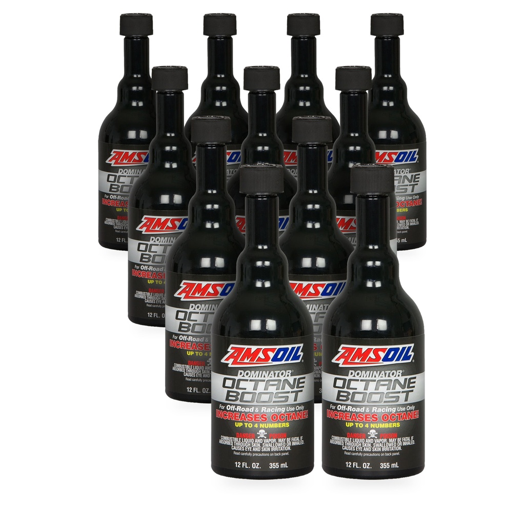 Kit 11 Botellas Aditivo Octanaje AMSOIL DOMINATOR Octane Boost