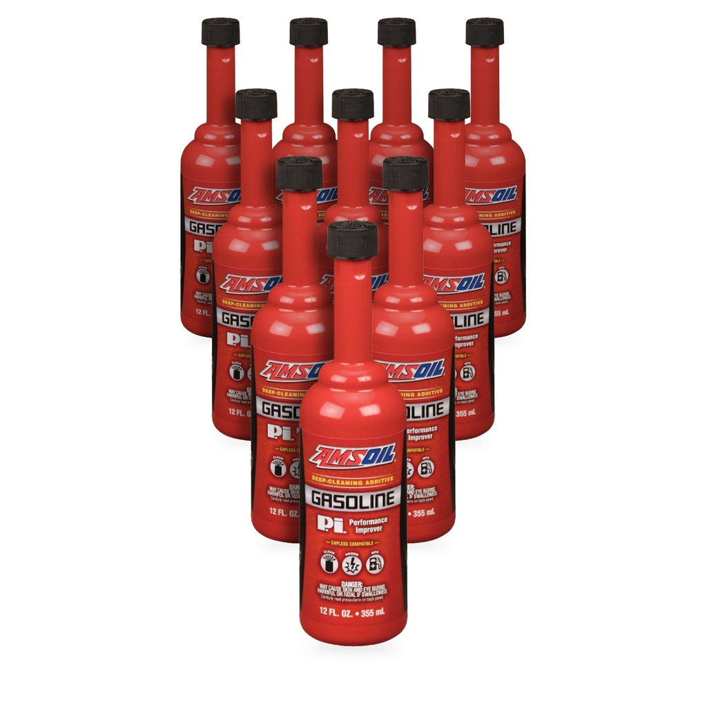 Kit 10 Botes Aditivo Optimizador de Gasolina AMSOIL P.i.