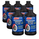 Kit 7 Botes Liquido de Frenos Sintetico DOT 3 y 4 AMSOIL