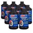 Kit 8 Botes Liquido de Frenos Sintetico DOT 3 y 4 AMSOIL