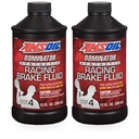 Kit 2 Botes Liquido de Frenos Sintetico DOT 4 AMSOIL DOMINATOR
