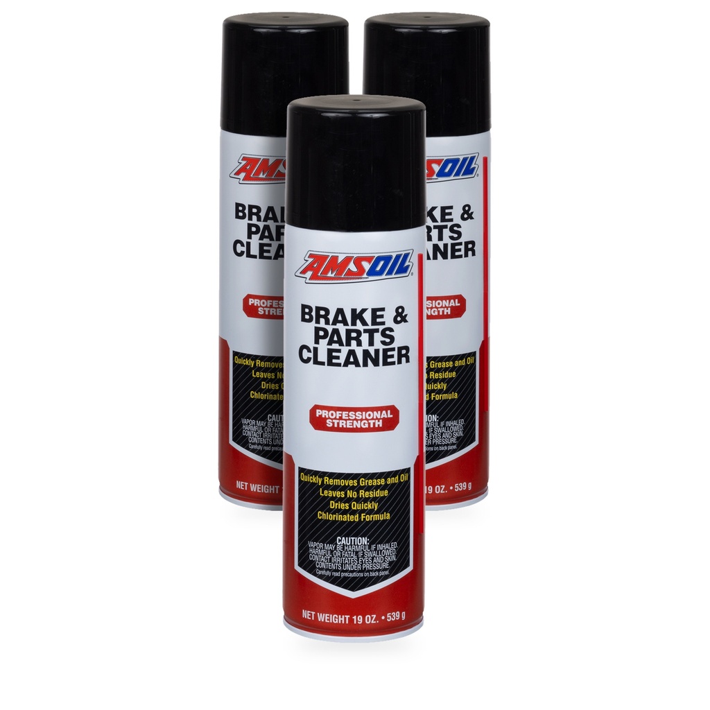 Kit 3 Botes Limpiador de Frenos y Partes AMSOIL
