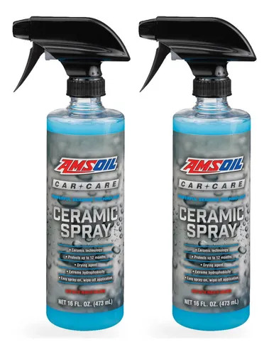 [KIT-AMCSFCN-2P] Kit 2 Ceras Ceramica Amsoil Spray Hidrofobico 946 Ml
