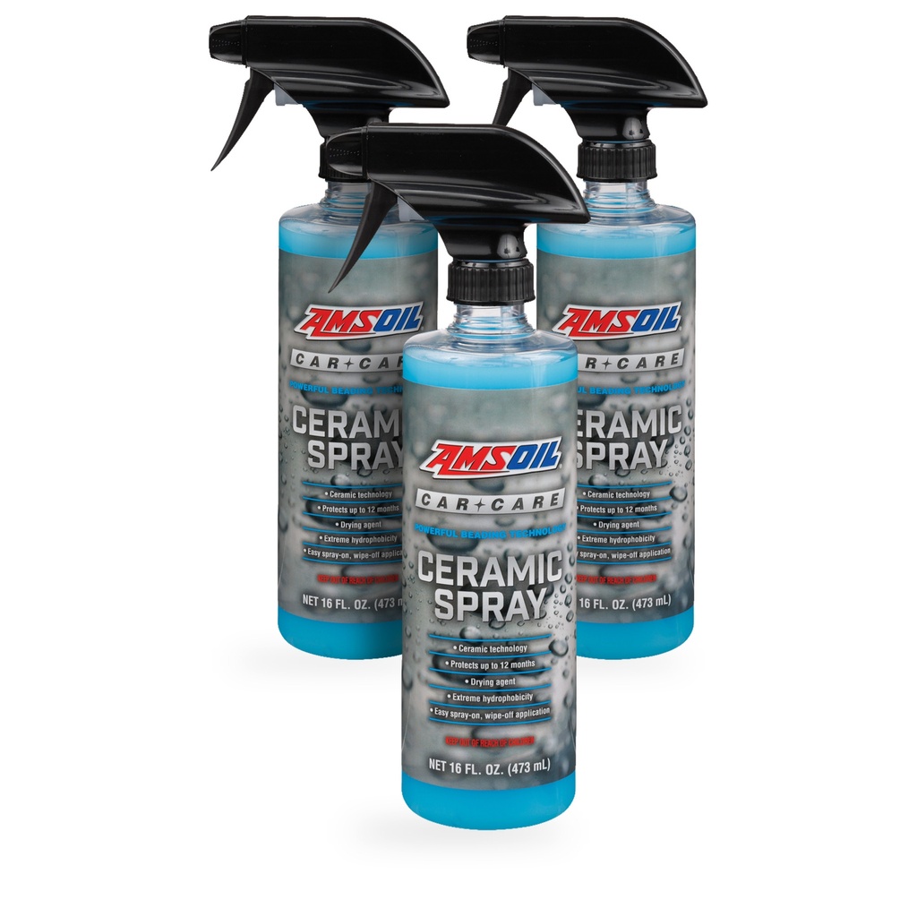 Kit 3 Botellas Recubrimiento Ceramico para Exteriores AMSOIL