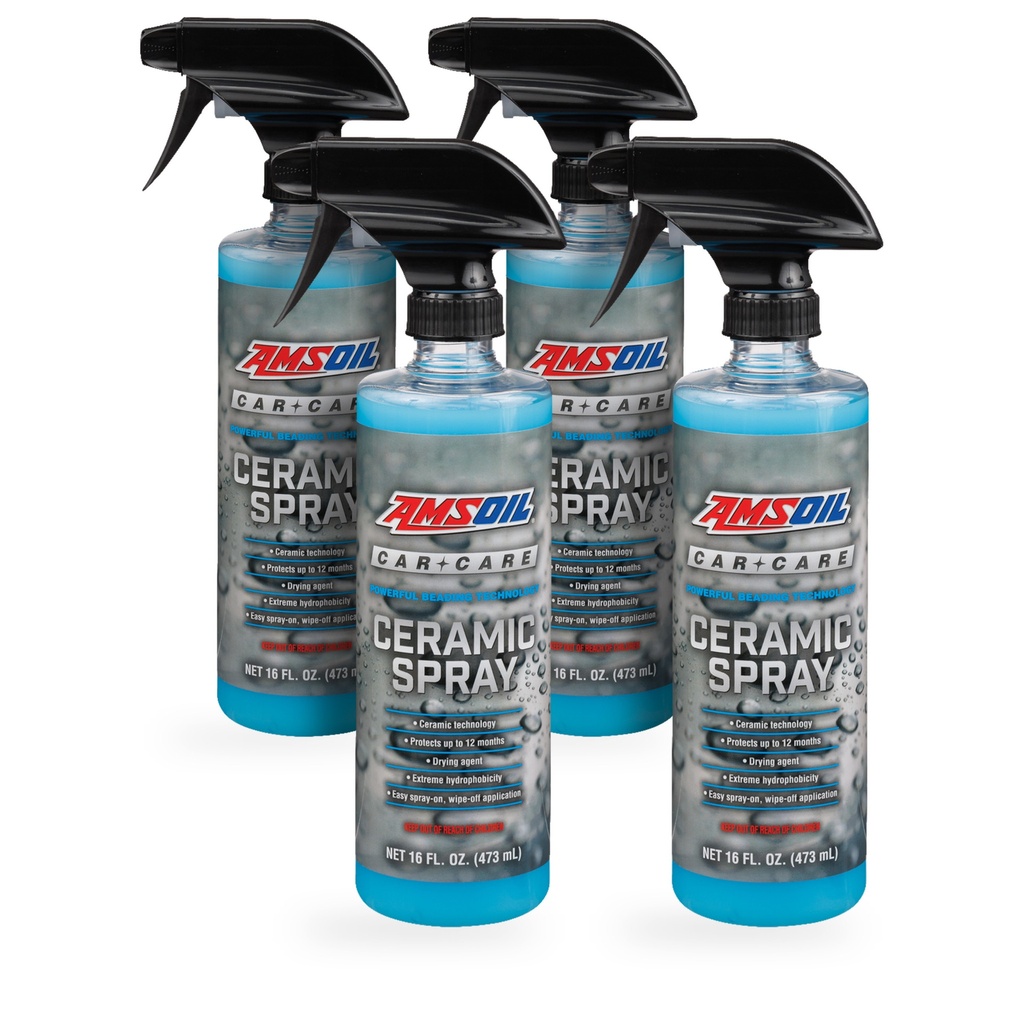 Kit 4 Botellas Recubrimiento Ceramico para Exteriores AMSOIL