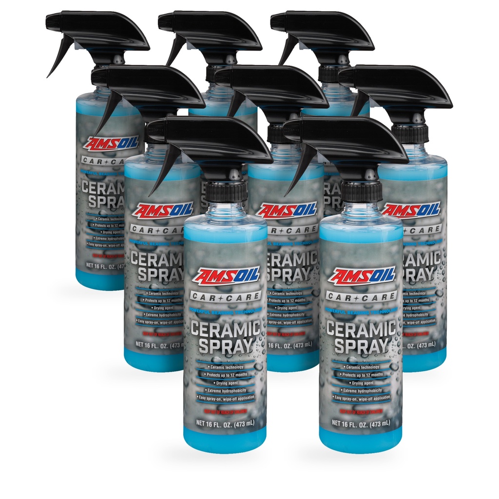 Kit 8 Botellas Recubrimiento Ceramico para Exteriores AMSOIL
