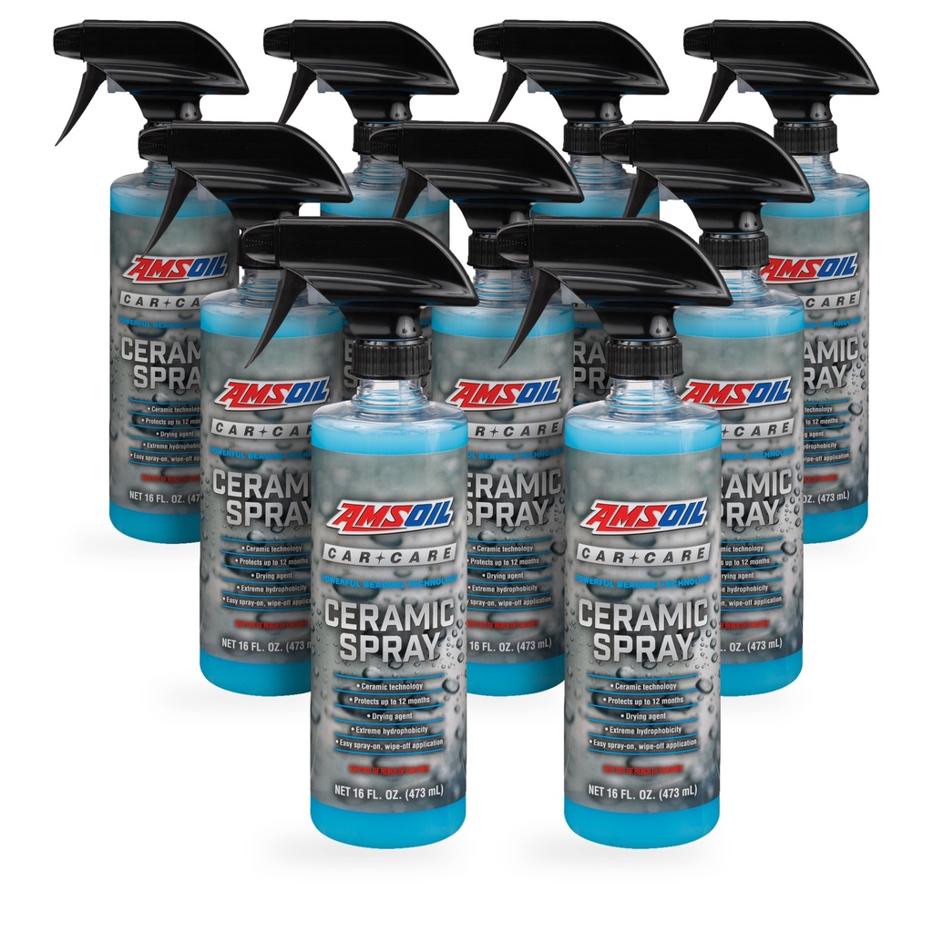 Kit 9 Botellas Recubrimiento Ceramico para Exteriores AMSOIL