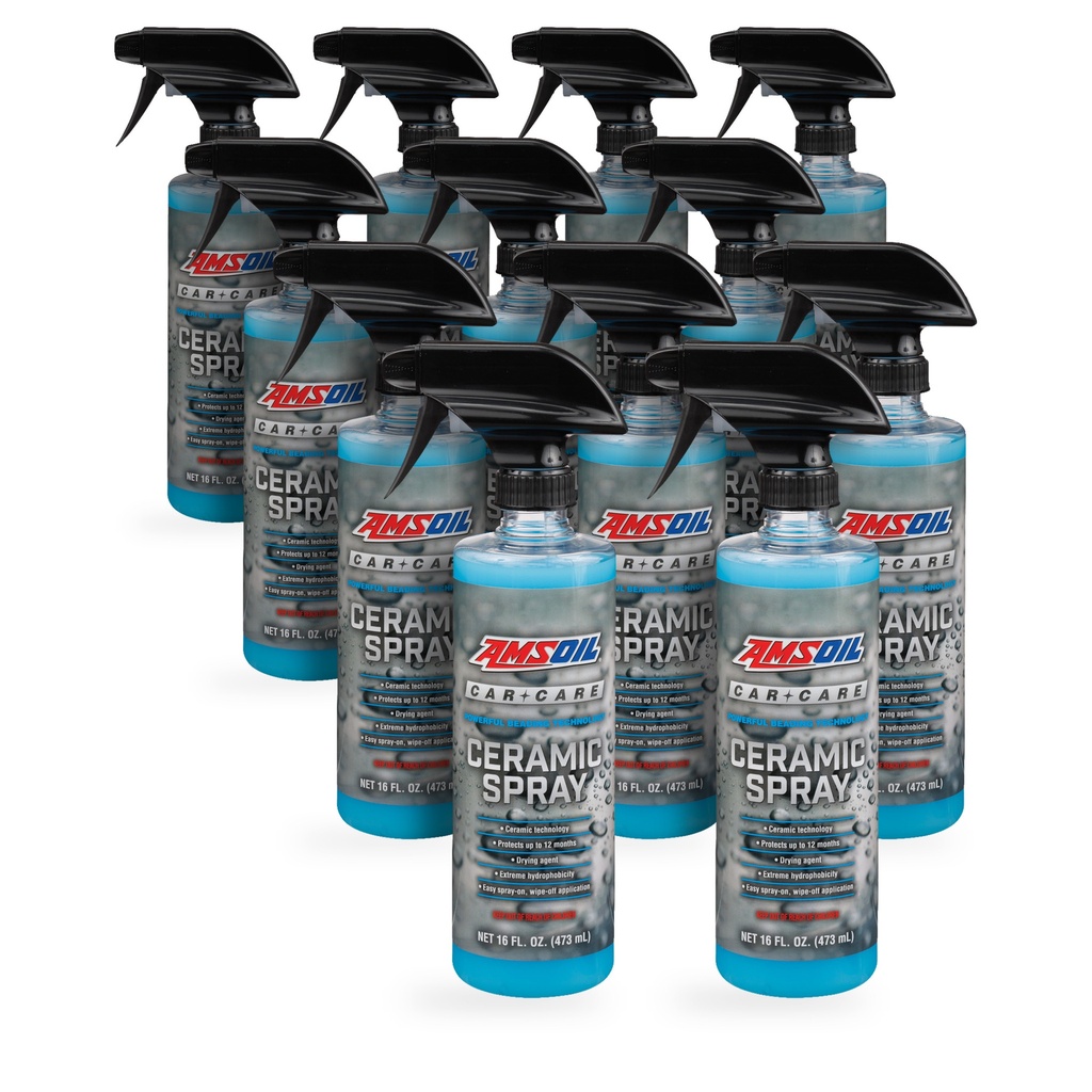 Kit 12 Botellas Recubrimiento Ceramico para Exteriores AMSOIL