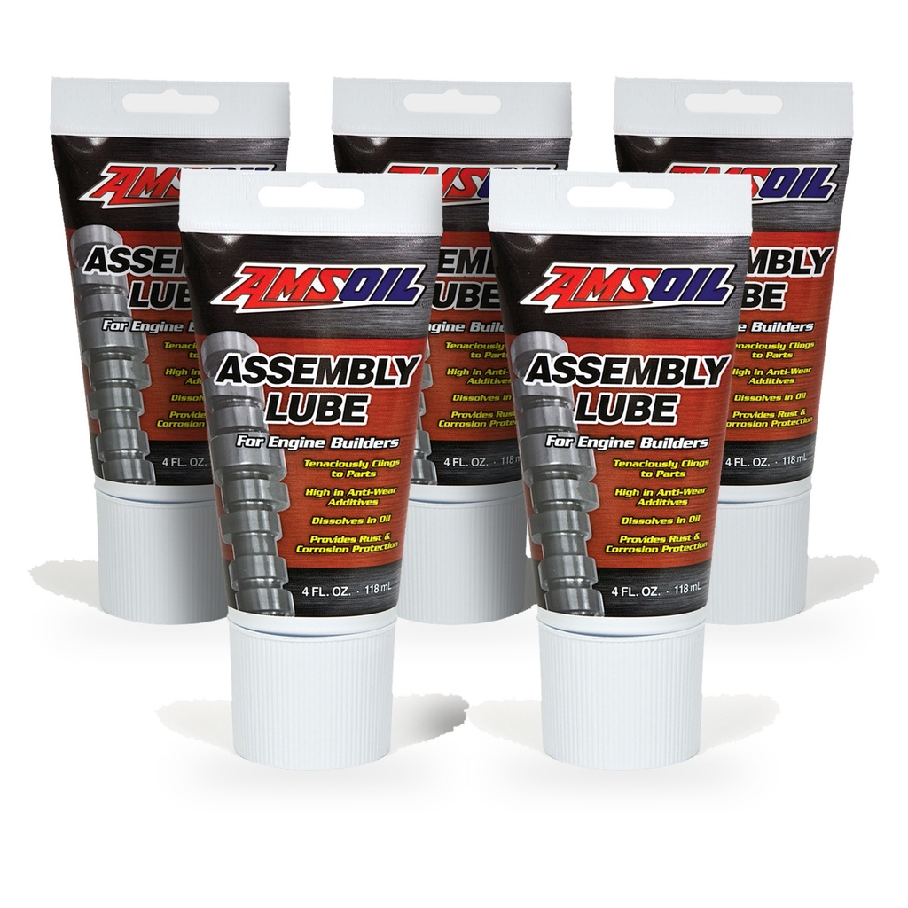 Kit 5 Tubos Lubricante de Ensamble de Motor AMSOIL