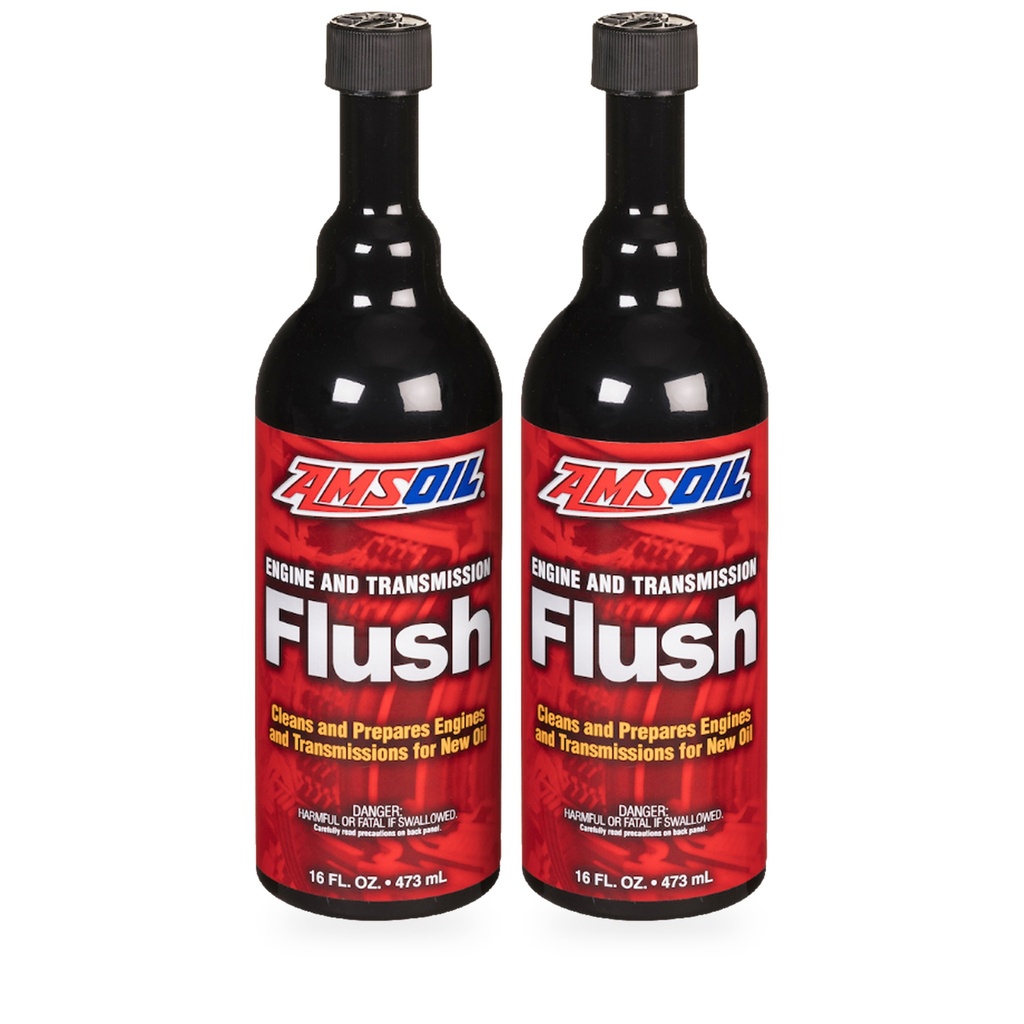 Kit 2 Botes Limpiador Interno de Motor y Transmision AMSOIL