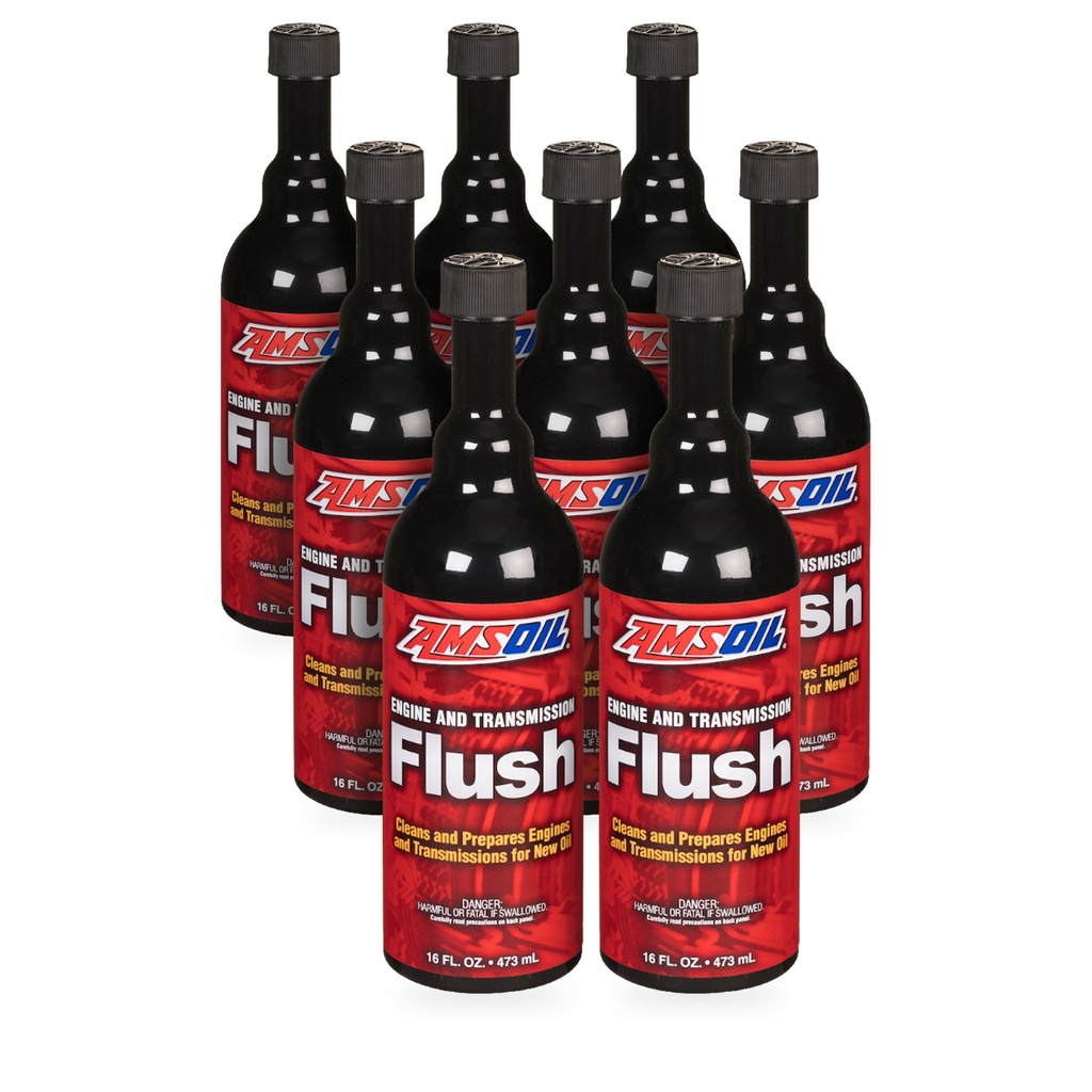 Kit 8 Botes Limpiador Interno de Motor y Transmision AMSOIL