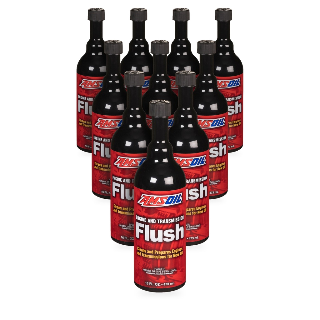 Kit 10 Botes Limpiador Interno de Motor y Transmision AMSOIL