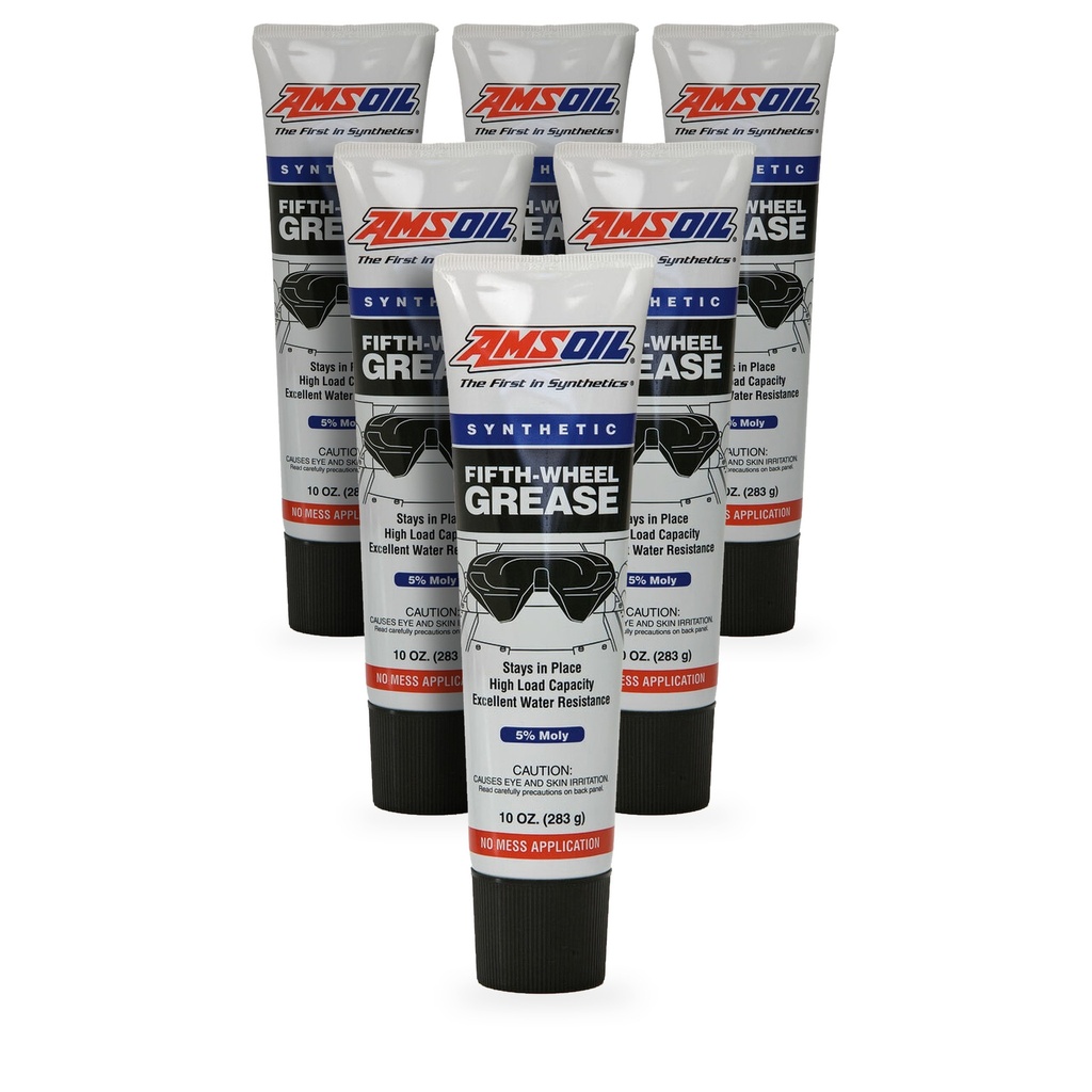 Kit 6 Tubos Grasa Sintetica para Quinta Rueda AMSOIL