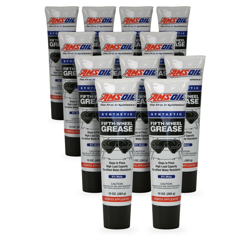 Kit 12 Tubos Grasa Sintetica para Quinta Rueda AMSOIL