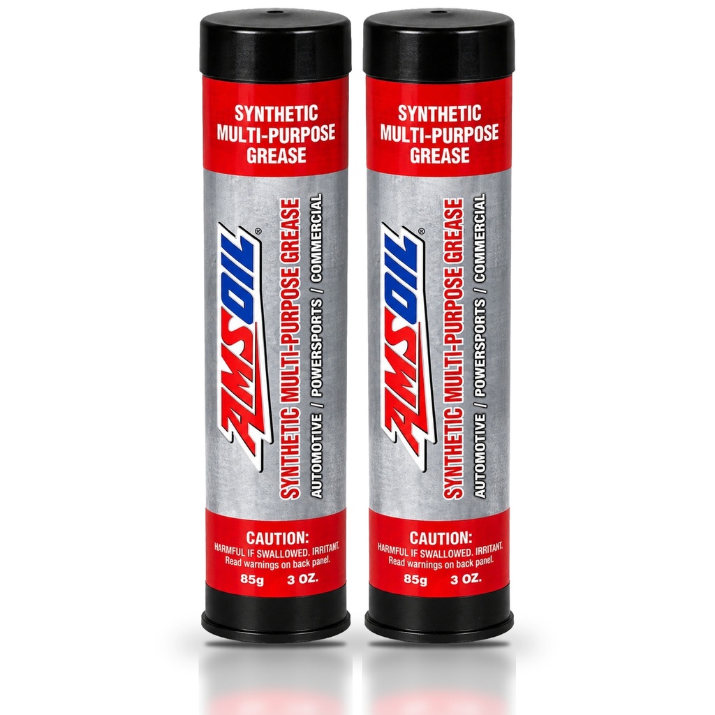 Kit 2 Cartuchos Grasa Sintetica Multiusos NLGI #2 AMSOIL