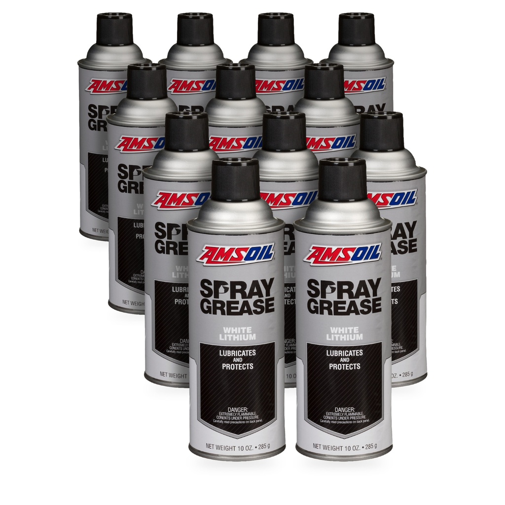 Kit 12 Botes Grasa Blanca de Litio AMSOIL