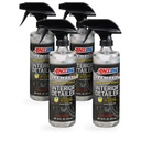 Kit 4 Botellas Limpiador de Interiores Aroma Limon AMSOIL