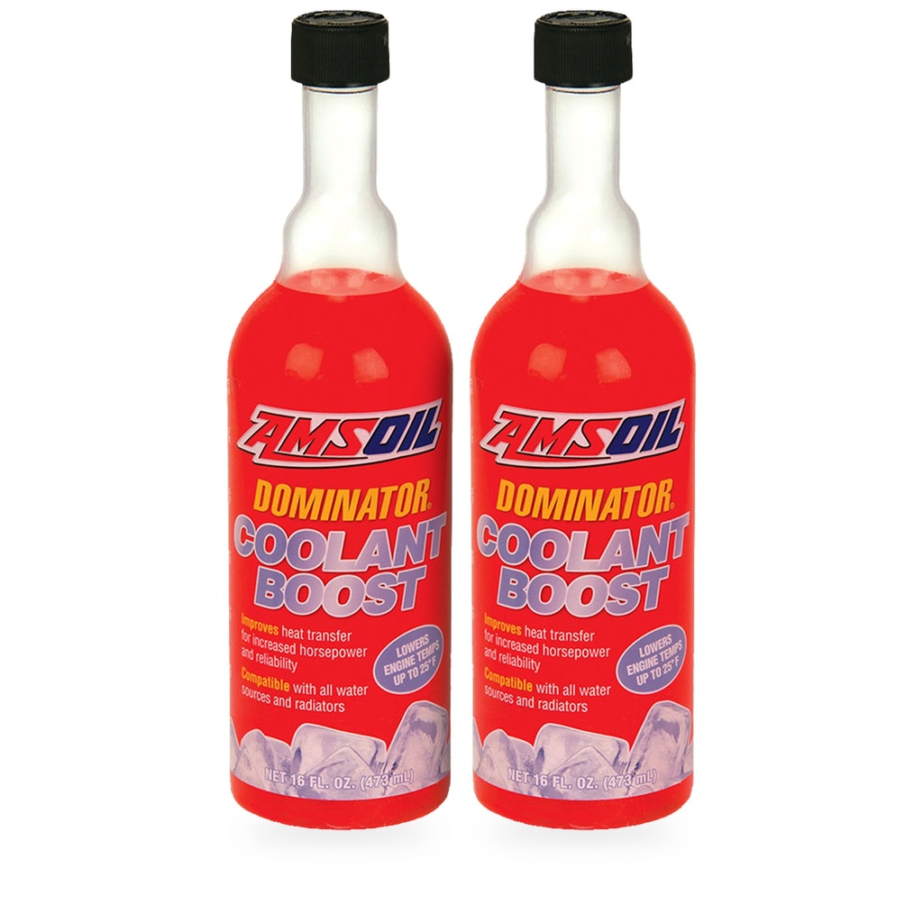 Kit 2 Botellas Aditivo para Refrigerante AMSOIL DOMINATOR Coolant Boost